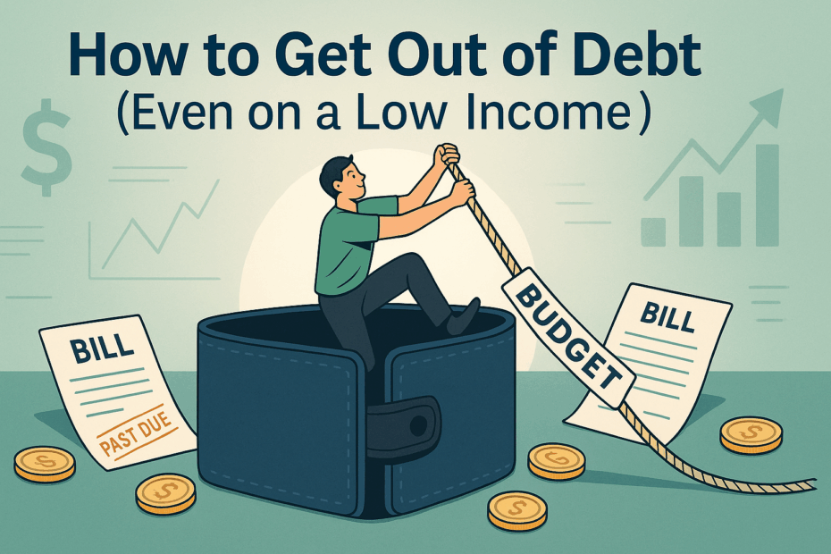 How to get out of Debt (Even on a Low Income)