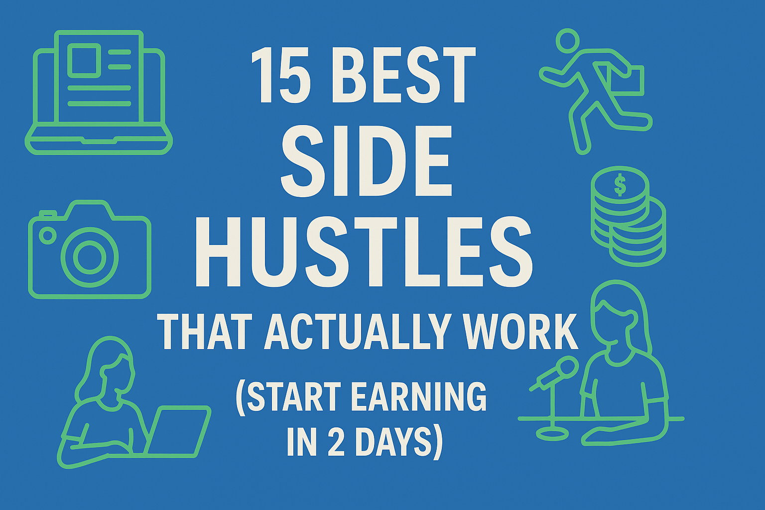 15 Best Side Hustles That Actually Work (Start Earning in 2 Days)