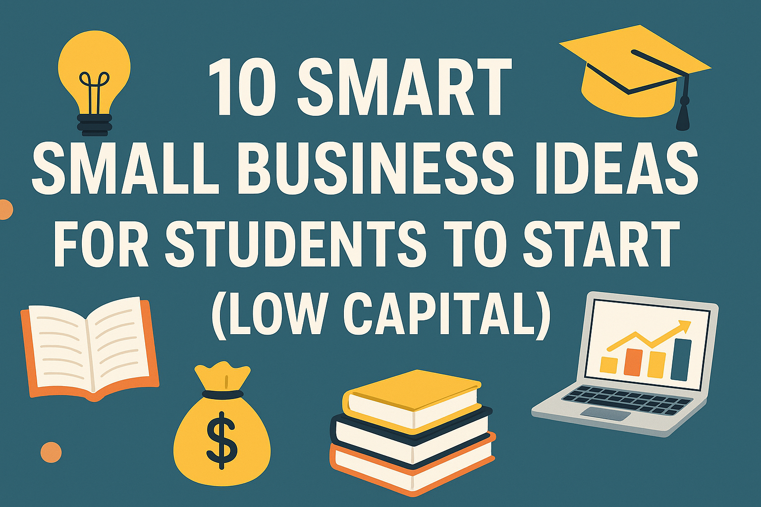 10 Smart Small Business Ideas for Students to Start in 2025 (Low Capital)