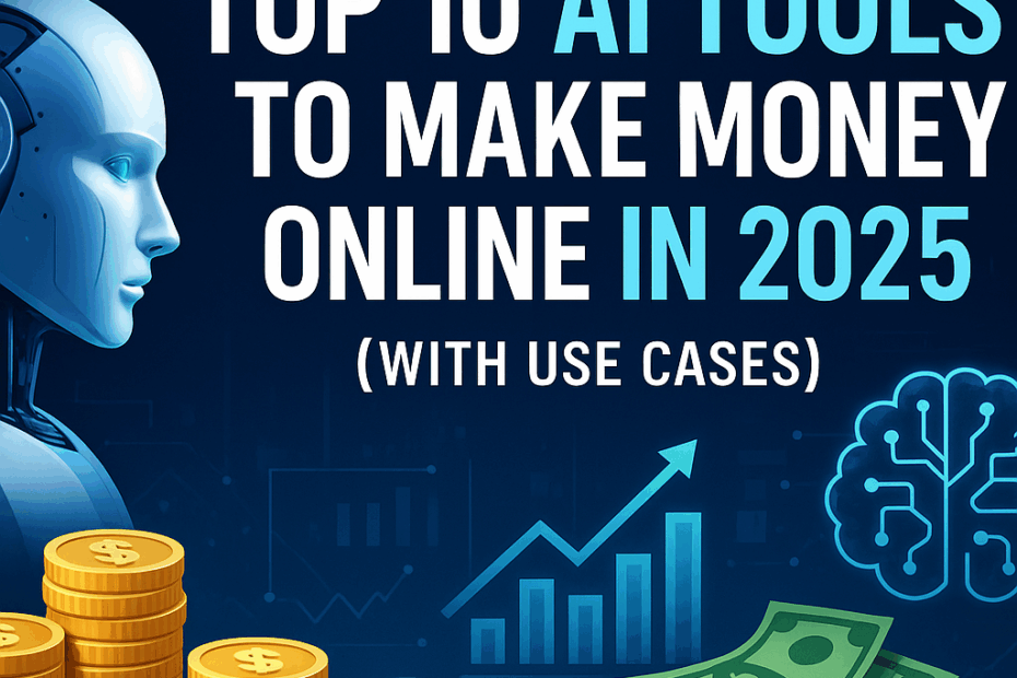 Top 10 AI Tools to Make Money Online in 2025 (With Use Cases)