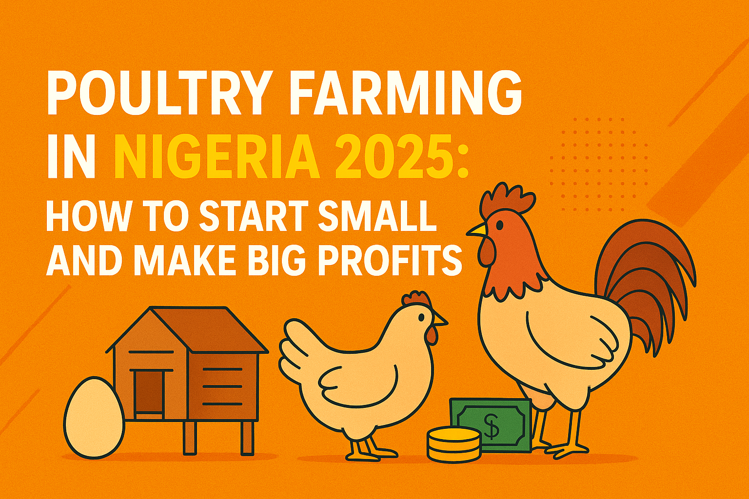 Poultry Farming in Nigeria: How to Start Small and Make Big Profits