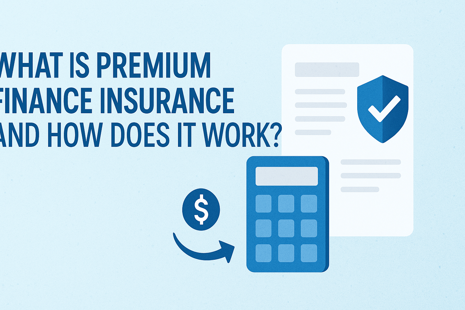 What Is Premium Finance Insurance and How Does It Work?