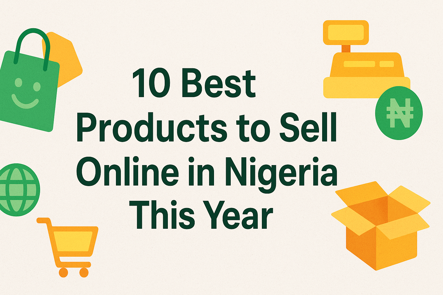 10 Best Products to Sell Online in Nigeria This Year