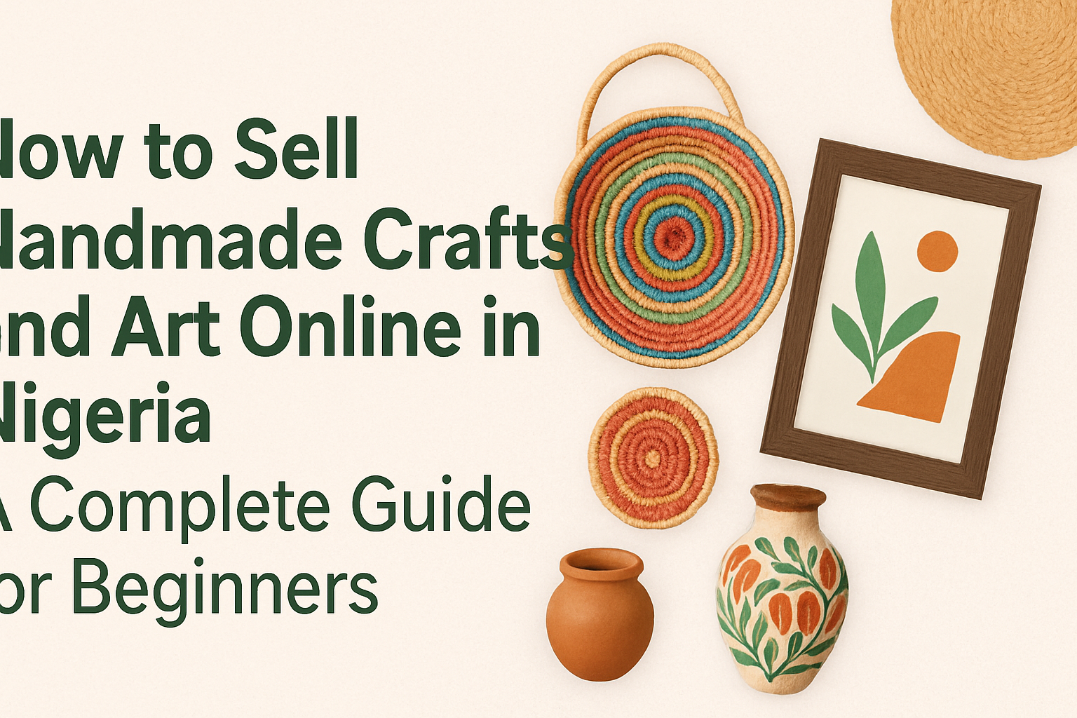 How to Sell Handmade Crafts and Art Online in Nigeria: A Complete Guide for Beginners