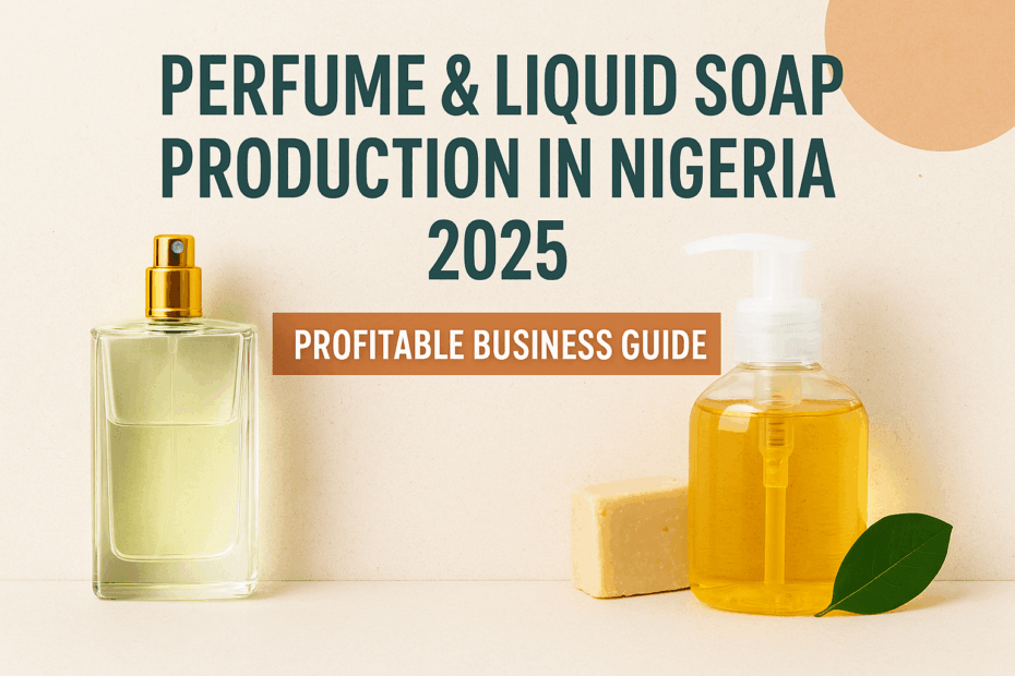 how to start perfume and liquid soap business Nigeria 2025 step by step