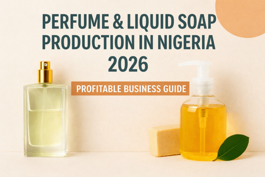 how to start perfume and liquid soap business Nigeria step by step