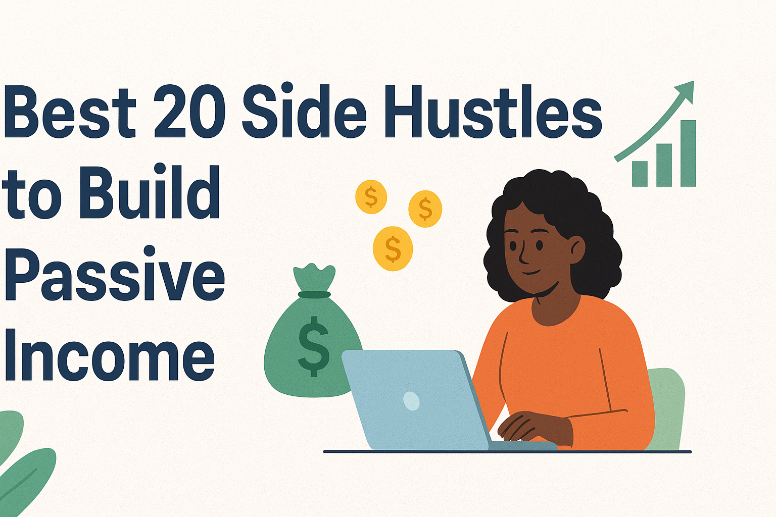 Best 20 side hustles to build passive income in 2025
