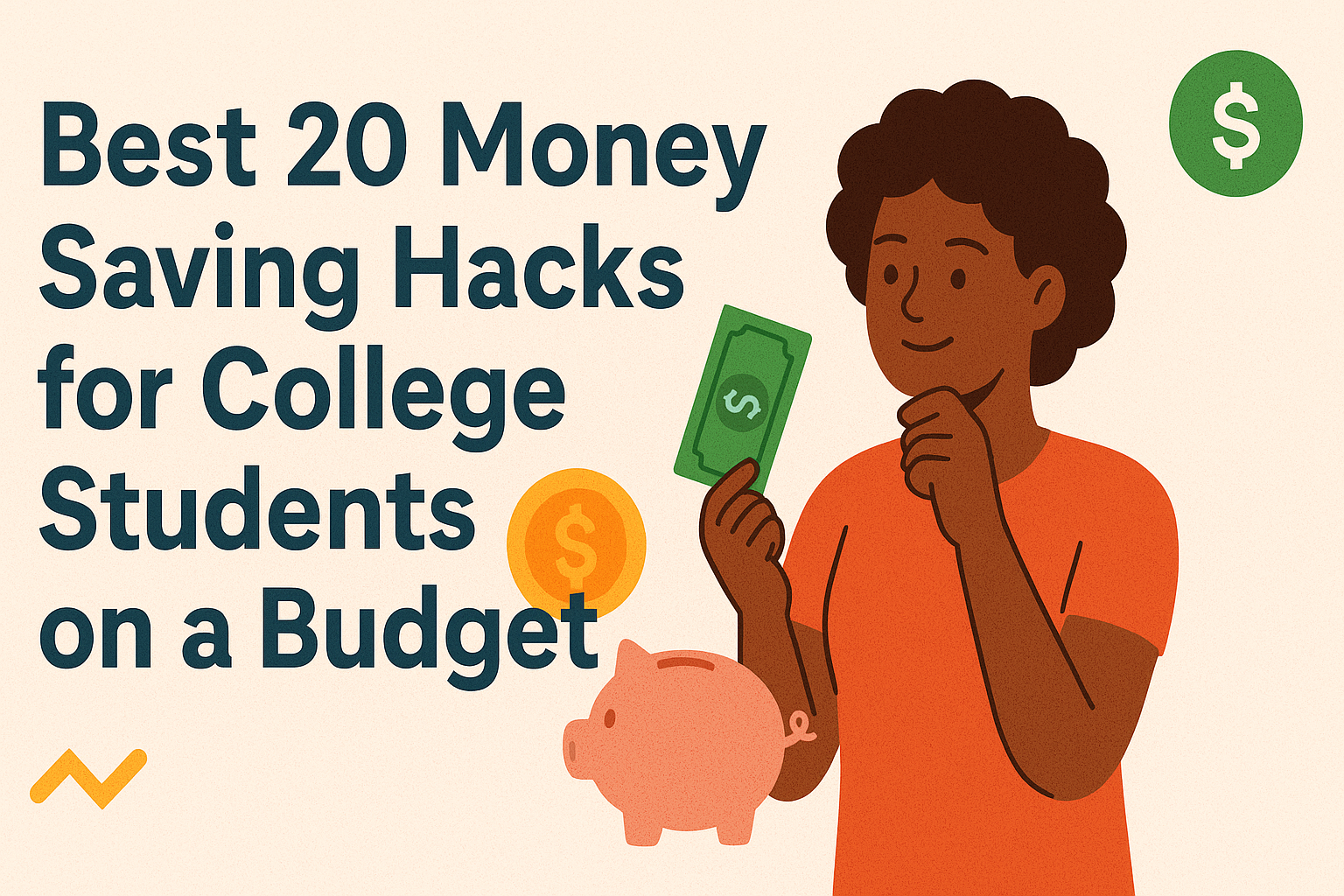 Best 20 money saving hacks for college students on a budget