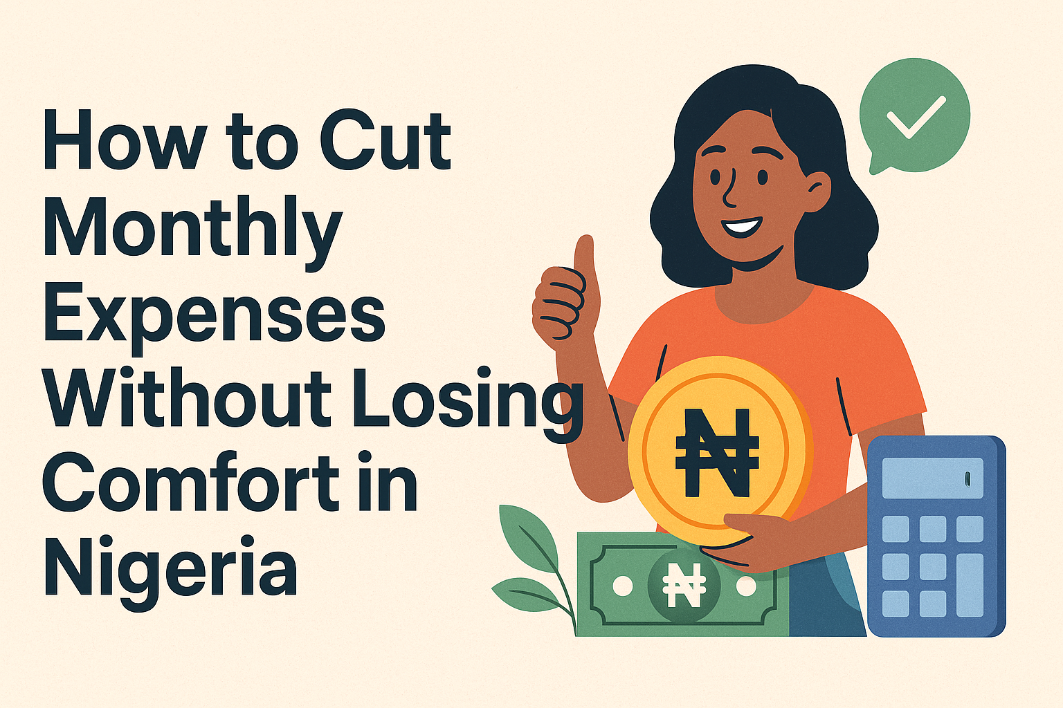 How to cut monthly expenses without losing comfort in Nigeria