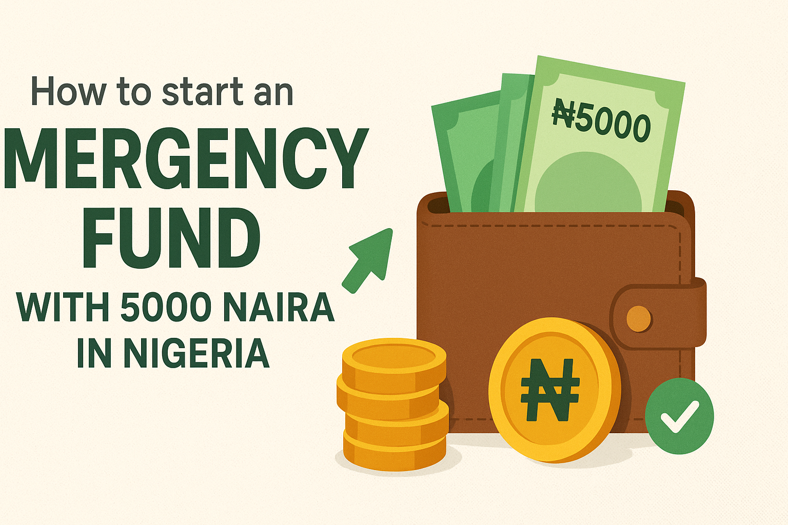 How to start an emergency fund with 5000 Naira in Nigeria