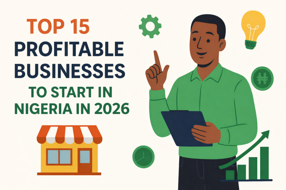 Top 15 Most Profitable Businesses to Start in Nigeria in 2026