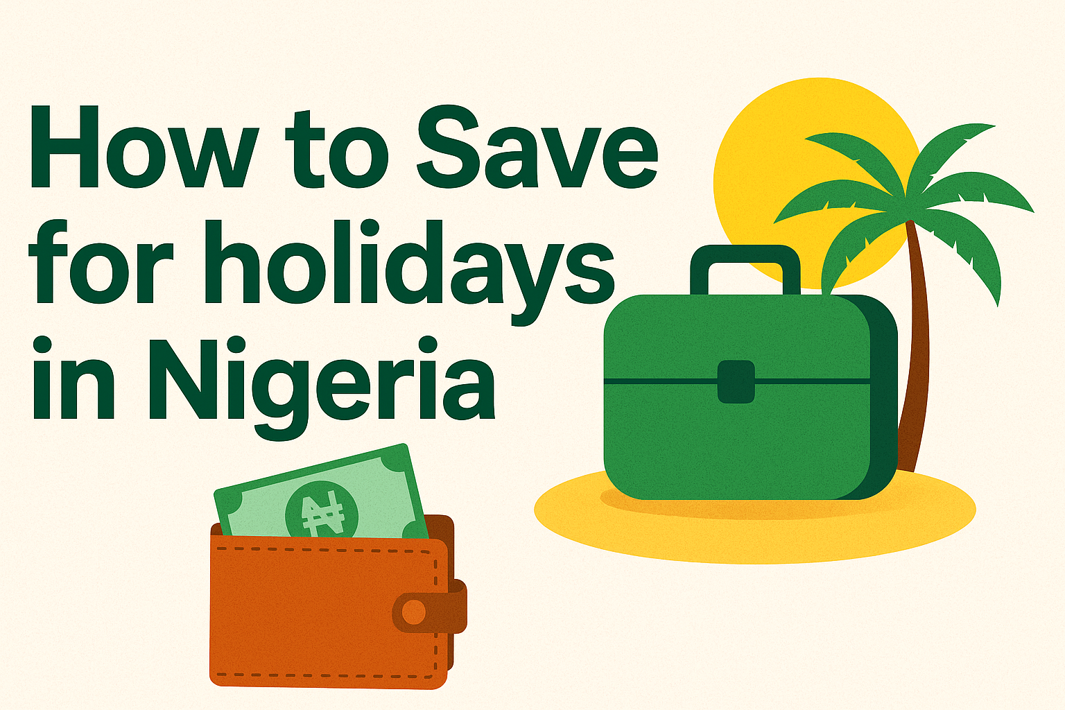 How to Save for holidays in Nigeria