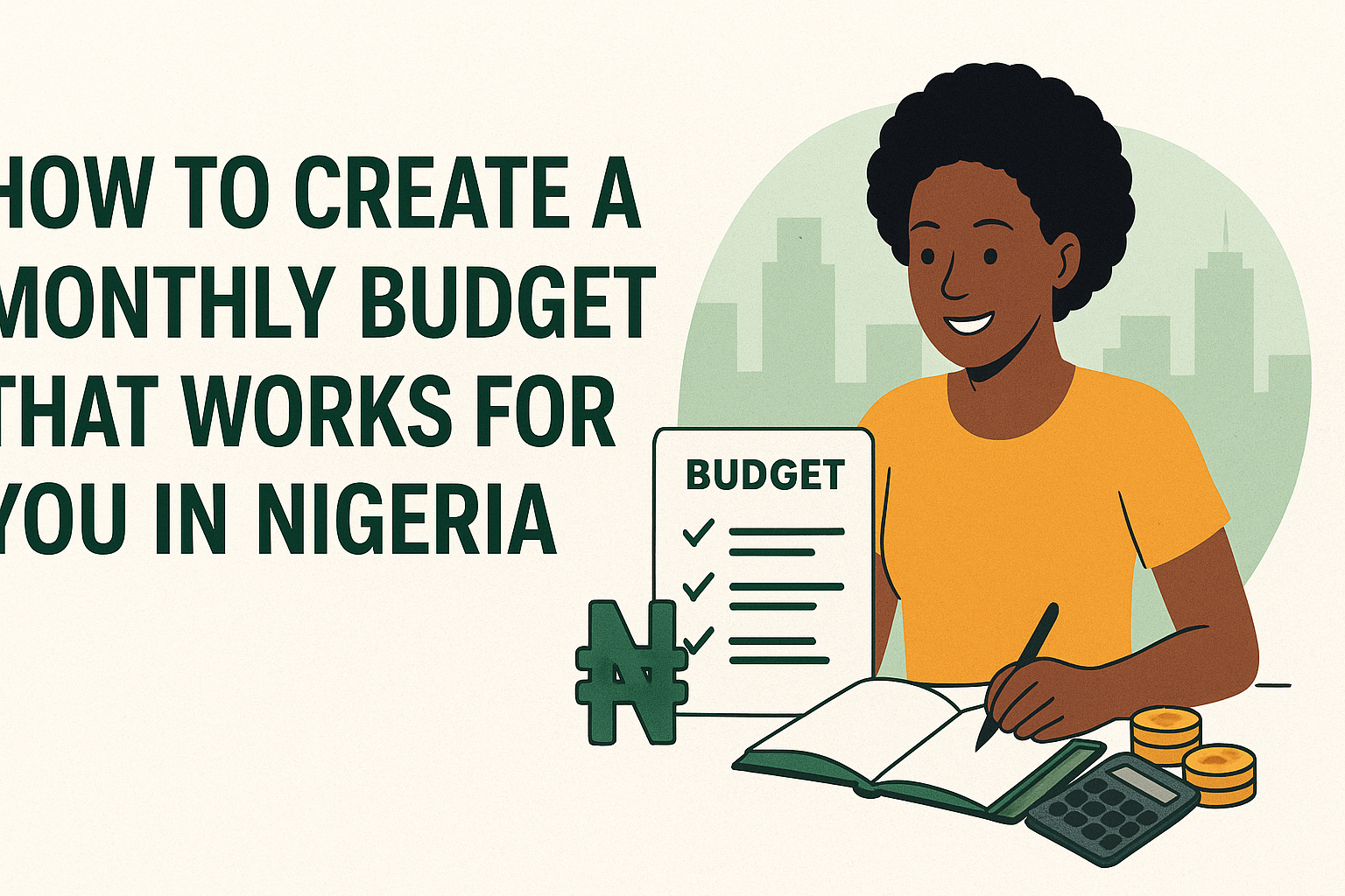 How to create a monthly budget that works for you in Nigeria