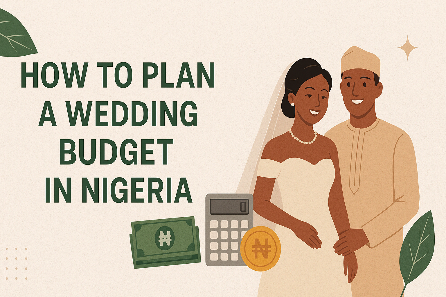 How to plan a wedding budget in Nigeria