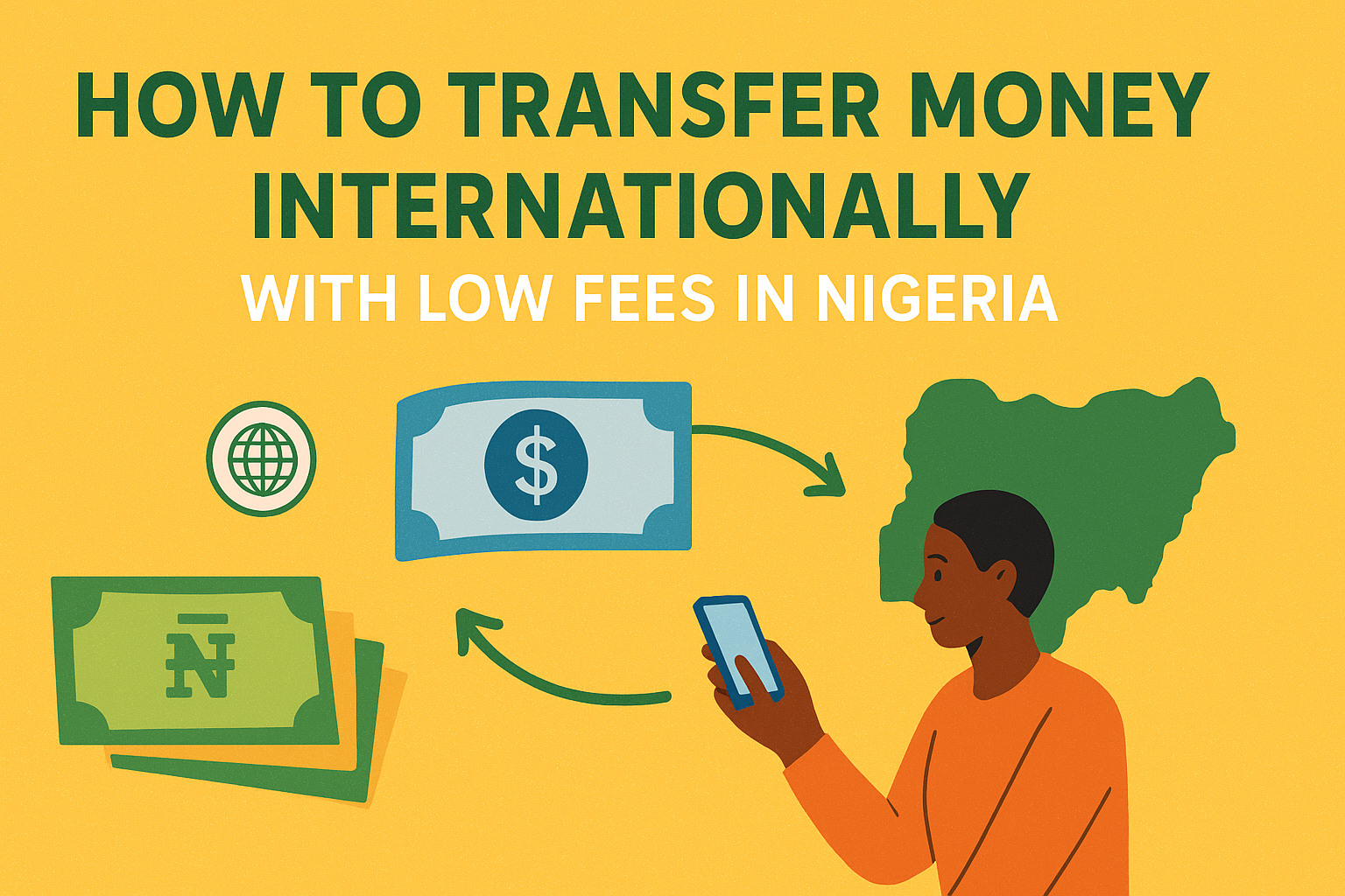 How to transfer money internationally with low fees in Nigeria