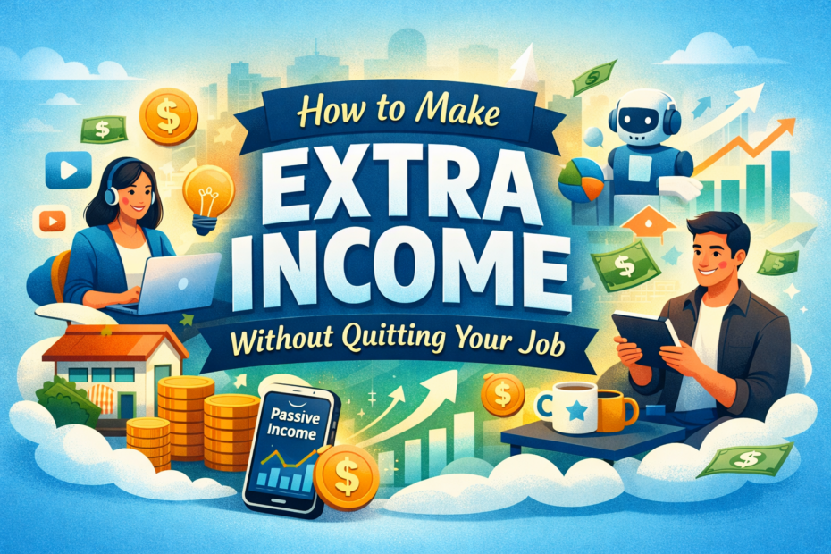 How to make extra income without quitting your job.